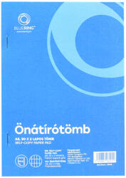 Bluering Önátírótömb A5, 50x2lap, franciakockás Bluering® - delfinbuvar