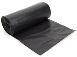  Szemeteszsák 135 liter 70 x 110 cm 10 db/tekercs fekete - delfinbuvar
