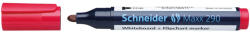 Schneider Tábla- és flipchart marker 2-3mm, kerek végű Schneider Maxx 290 piros - delfinbuvar