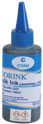 Orink Utángyártott Ink Hp Universal dye cyan 100ml ORINK - delfinbuvar