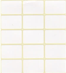 Etikett címke, 20x30mm, 4 lap, 15 címke/lap - delfinbuvar