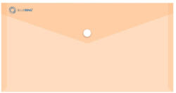 BLUERING Irattartó tasak DL 'csekk' patentos PP Bluering® transzparens narancs - delfinbuvar