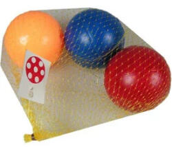  Hálós labdakészlet - 6 cm, többféle