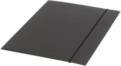 Fornax Gumis mappa A4, 400g. karton Fornax Glossy fekete - delfinbuvar