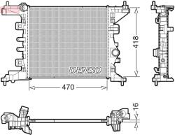 DENSO Radiator, racire motor DENSO DRM20121