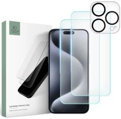 Tech-Protect Supreme Set Iphone 15 Pro Clear (9319456604719)