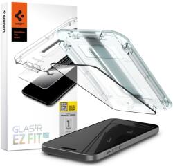 Spigen Glas. TR FC iPhone 15 6.1" "EZ FIT" tempered glass black frame (AGL06908)