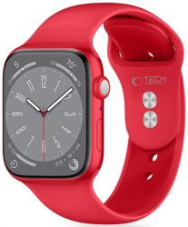 Tech-protect Silicone Apple Watch 6 / 7 / 8 / 9 / 10 / Se / Ultra 1 / 2 (44 / 45 / 46 / 49 Mm) Red (5906302375233)