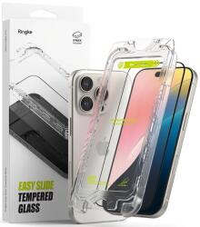 Ringke Easy Slide Tempered Glass 2-pack Iphone 16 Pro Black (8800274960046)