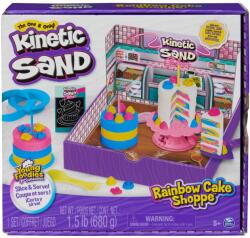 Spin Master Kinetic Sand Set Nisip Cofetaria Curcubeu (6068029)