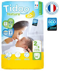 Tidoo pelenka (2-es) 3 - 6 kg (58 db/cs) (tidn)