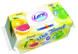 Lara Popsitörlő Citrom&grapefruit kupakos (120 db/cs) (plck)