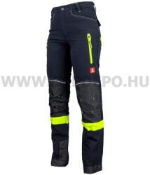 Urgent 719 softshell nadrág, fekete/láthatósági sárga - M/48 (URG-719-DNAD-48)