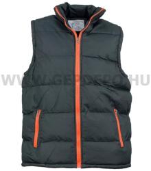 Urgent BZR-308 mellény, fekete/narancs - XXL (URG-BZR-308-OR-2XL)