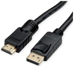 Roline HDMI 2.1 DisplayPort 1.2/1.2a Convertor Negru 10m 11.04. 5777 (11.04.5777)