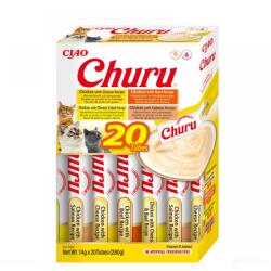 Inaba Foods Churu Cat Varieties Recompense Cremoase cu Pui si Vita, 20 buc