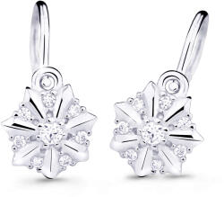 Cutie Jewellery Cercei fermecători pentru copii din aur alb C2754-10-X-2 alb