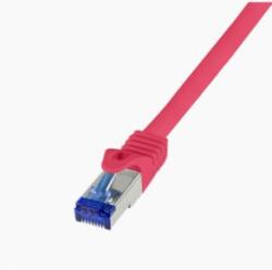 LogiLink Patch kábel Ultraflex Cat. 6A S/FTP 5m piros (C6A074S)