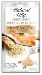 Natural Kitty Folyékony Jutalomfalat Csirke és Quinoa 4x12g - grandopet