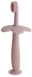 Mushie Learning Toothbrush fogkefe Flower Blush