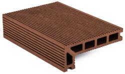 G21 elzáró kültéri burkolólap, 2, 5 x 14 x 400 cm, cseresznye, WPC (TPR140S50TL4MTRE) - epenta