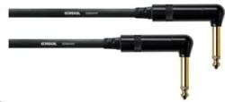 Cordial CFI 1, 5 RR 2 x Jack 6.3mm mono hangszer kábel 90fok (CFI 1,5 RR)