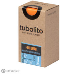 Tubolito TUBO ÖSSZECSUKHATÓ KERÉKPÁR 16 x 1 1/8 - 1 3/8 belső cső összecsukható kerékpárokhoz (szingós 40 mm)
