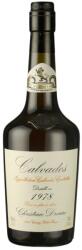  Christian Drouin calvados 1978 fadobozban (0, 7L / 42%) - goodspirit