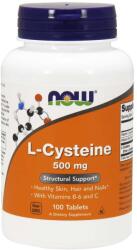 NOW L-Cysteine, L-cisztein, 500 mg, 100 tabletta