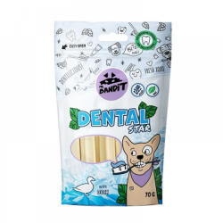 Mr. Bandit Recompense pentru caini Mr. Bandit DENTAL STARS, rata, 70g