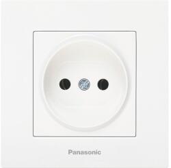 Panasonic Priză simplă fără împământare Panasonic Karre Plus, alb, incl. ramă (Panasonic WKTC02012WH-EU2)