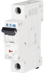 Eaton Disjunctor electric modular Eaton xPole 1P 25A 6kA, curbă B (Eaton PL6-B25/1)