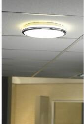 Top Light Plafonieră cu LED integrat Silver 10W 900 lumeni, pentru baie IP44, crom, lumină neutră (Silver KS 4000)