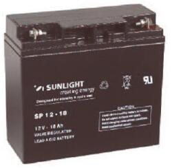 Sunlight Акумулаторна батерия Sunlight SP 12-18, VRLA, 12V, 18Ah, F2 конектори