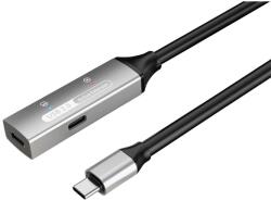 PremiumCord Cablu activ PREMIUMCORD USB-C 3.2 Gen1, extensie, repetor, C - C, M/F, 5m, negru (KU31REP5AL)