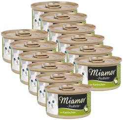 Miamor Miamor Pastete pateu cu iepure 12 x 85 g