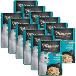 Miamor Miamor Feine Filets in Sauce pui & ton 12 x 100 g