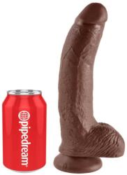 Pipedream - King Cock Dildo Clasic Cu Ventuza King Cock, Brun, 22.8 Cm Dildo