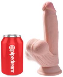 Pipedream - King Cock 7 Triple Density Cock With Swinging Balls Light Dildo