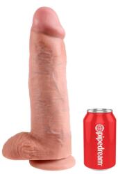 Pipedream - King Cock Dildo Clasic Cu Testicule King Cock, Natural, 30 Cm Dildo