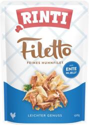 RINTI Filetto in Jelly Chicken&Duck csirke- és kacsazselé tasak 100 g