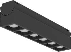 EGLO Sínes LED lámpa , lineáris , 18 cm , track light , 6W , dimmelhető , CCT , 1 fázisú , 2 pólusú , fekete , EGLO TPLUS , 901686 (901686)