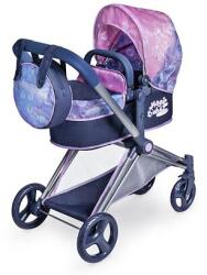 De Cuevas Toys 81776 Magic Bubble 2024 Carucior pliabil 3 in 1 pentru papusi cu geanta - 73 cm (6-81776)