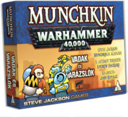 Delta Vision Munchkin Warhammer 40.000 Vadak És Varázslók Társasjáték Kiegészítő - Lányoknak és Fiúknak, 10 éves kortól