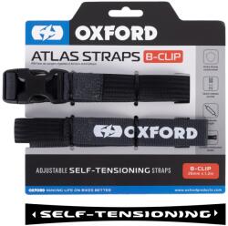 OXFORD Atlas B-Clip csomagrögzítő pántok 2 db szürke 26 mm x 1, 2 m