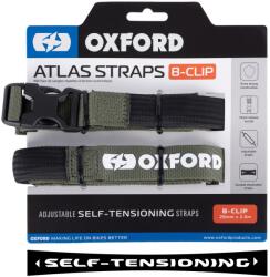 OXFORD Atlas B-Clip csomagrögzítő pántok 2 db zöld 26 mm x 2 m