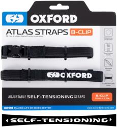 OXFORD Atlas B-Clip csomagrögzítő pántok 2 db fekete 17 mm x 2 m