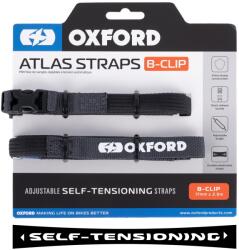 OXFORD Atlas B-Clip csomagrögzítő pántok 2 db szürke 17 mm x 2 m