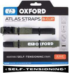 OXFORD Atlas B-Clip csomagrögzítő pántok 2 db zöld 17 mm x 1, 2 m