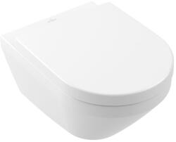 Villeroy & Boch Architectura Gyűrű nélküli mélyöblítésű fali WC, TwistFlush, kerek, hátsós, Fehér Alpin CeramicPlus 46 (4694C0R1)